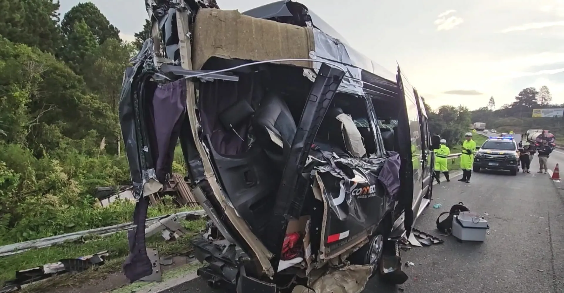 Herdeiro do Grupo Barigüi morre em engavetamento com nove veículos no PR