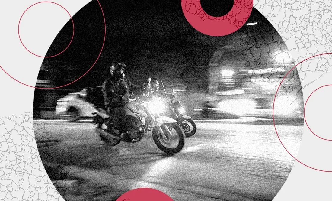 Os endereços do crime em São Paulo: confira as ruas recordistas de roubos de moto