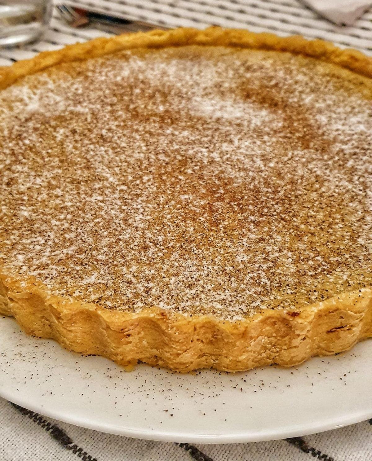 Receita de torta de ricota simples para o café da tarde