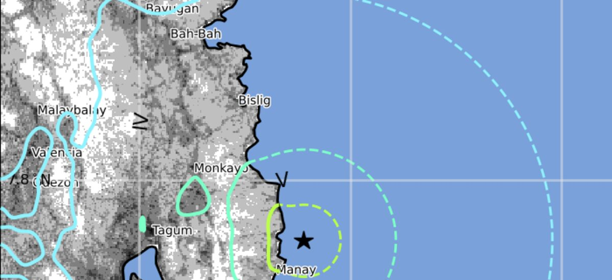 Terremoto de magnitude 6,7 atinge o sul das Filipinas