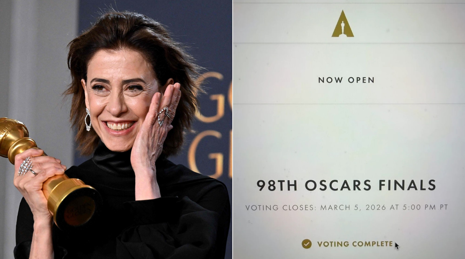 Com Brasil na disputa, Fernanda Torres mostra 'cédula eleitoral' do Oscar 2026 e brinca: 'Meu voto é SECRETO'