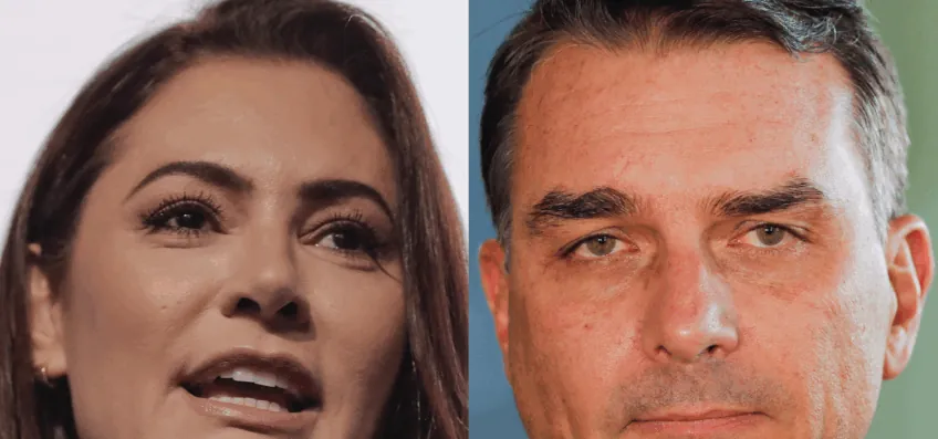 Michelle e Flávio dividirão palco no Ceará em meio a disputa interna