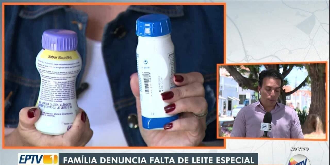 Família de Santa Bárbara aciona Justiça por falta de leite especial | G1