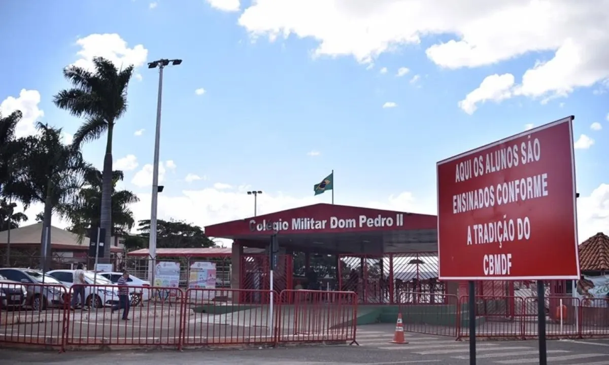 Aluno de colégio militar do DF tem córnea perfurada dentro da escola