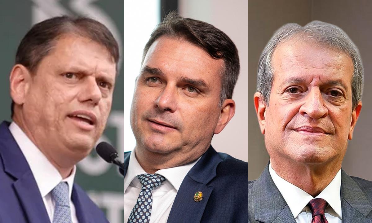 Evento reúne Flávio, Tarcísio e Valdemar em meio a ajuste de palanques