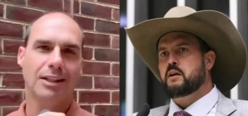 Eduardo rebate críticas de Zé Trovão a Bolsonaro