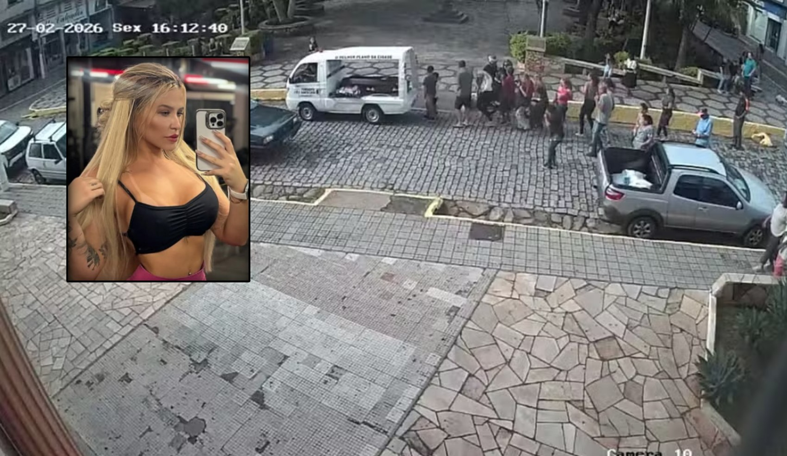 VÍDEO mostra mulher sendo baleada durante velório da mãe em MG | G1