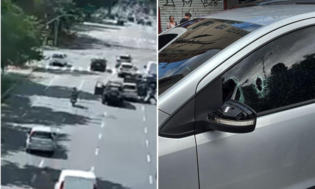 Tiros na Faria Lima: câmera flagra perseguição que terminou com morte