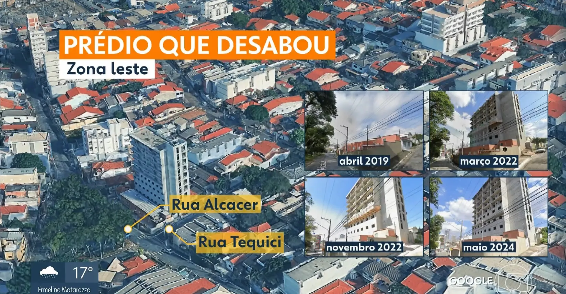 Sobe para 3 número de mortos após prédio em construção desabar sobre casa na Zona Leste de SP; 3 seguem desaparecidos