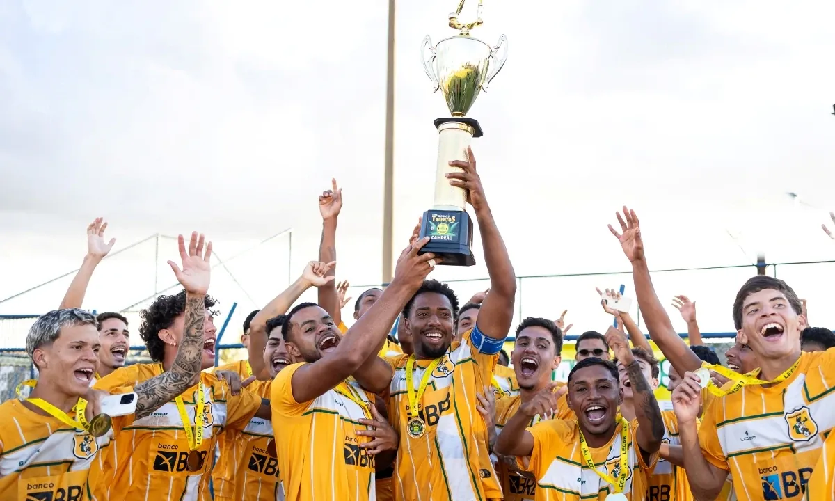 Brasiliense conquista título inédito na Copa Novos Talentos Sub-20