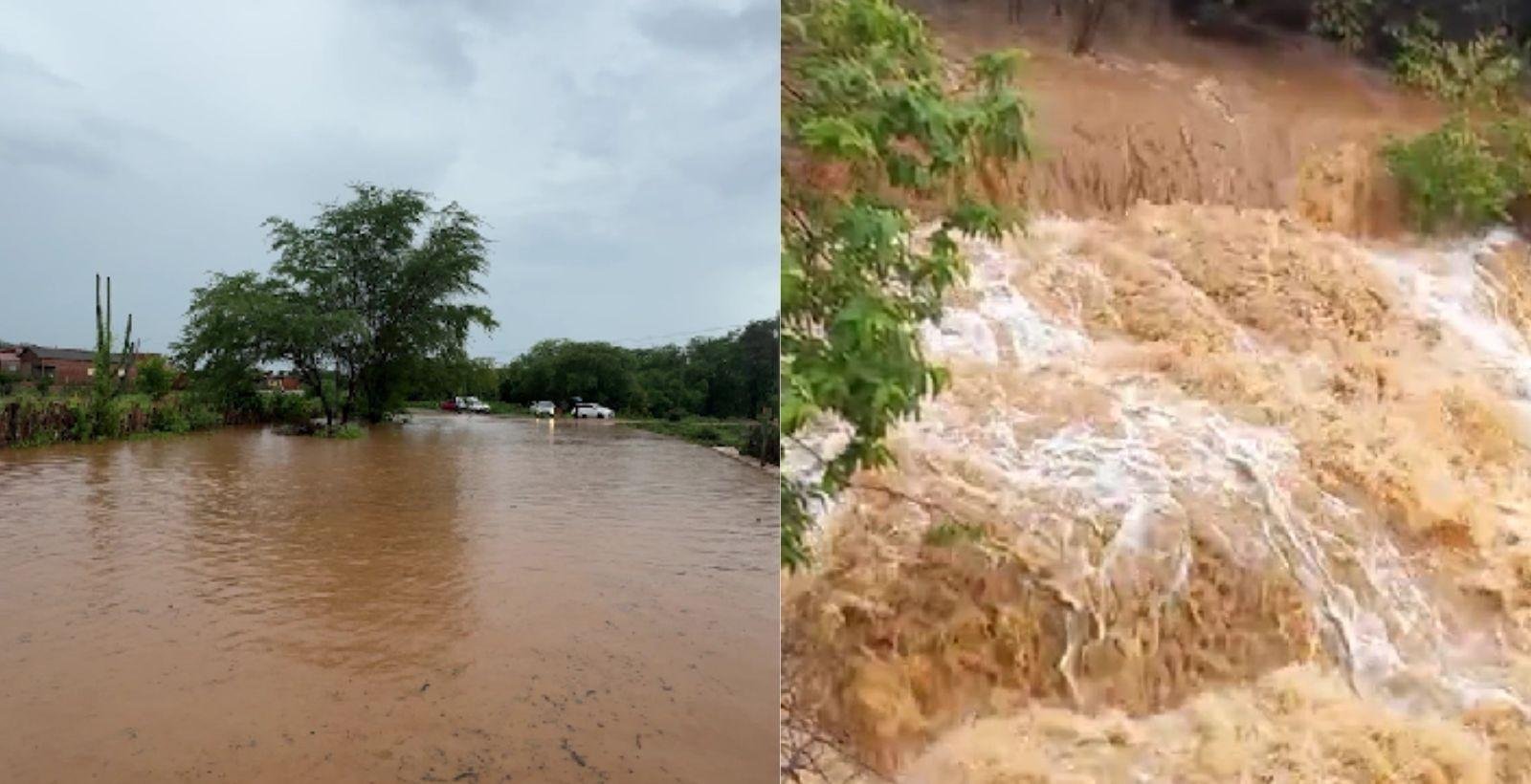 Chuvas no Piauí provocam alagamentos; Inmet mantém alerta laranja | G1