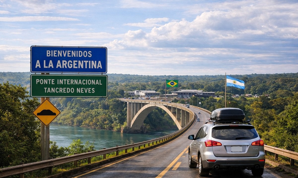 Carta Verde é obrigatória para viagens de carro no Mercosul