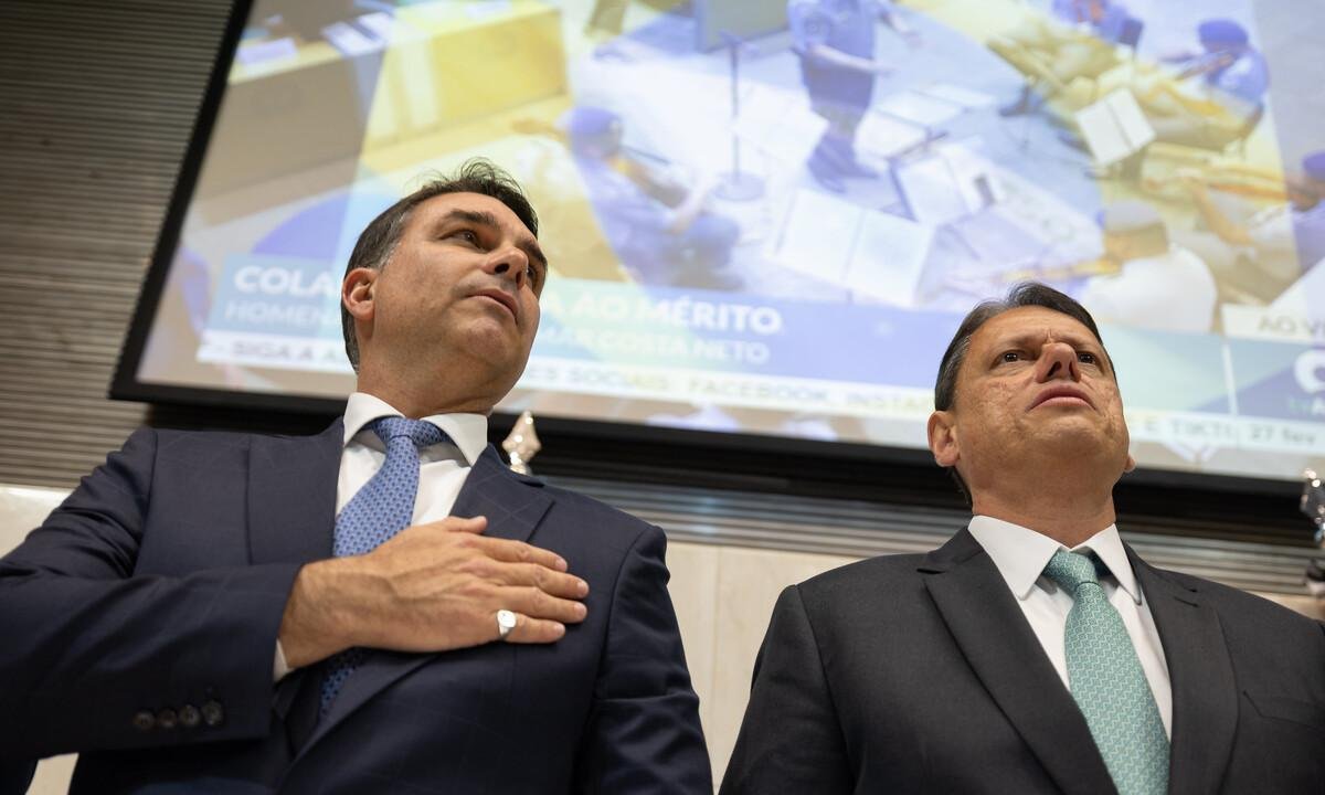 Flávio diz que vaga de vice-governador é "escolha pessoal" de Tarcísio