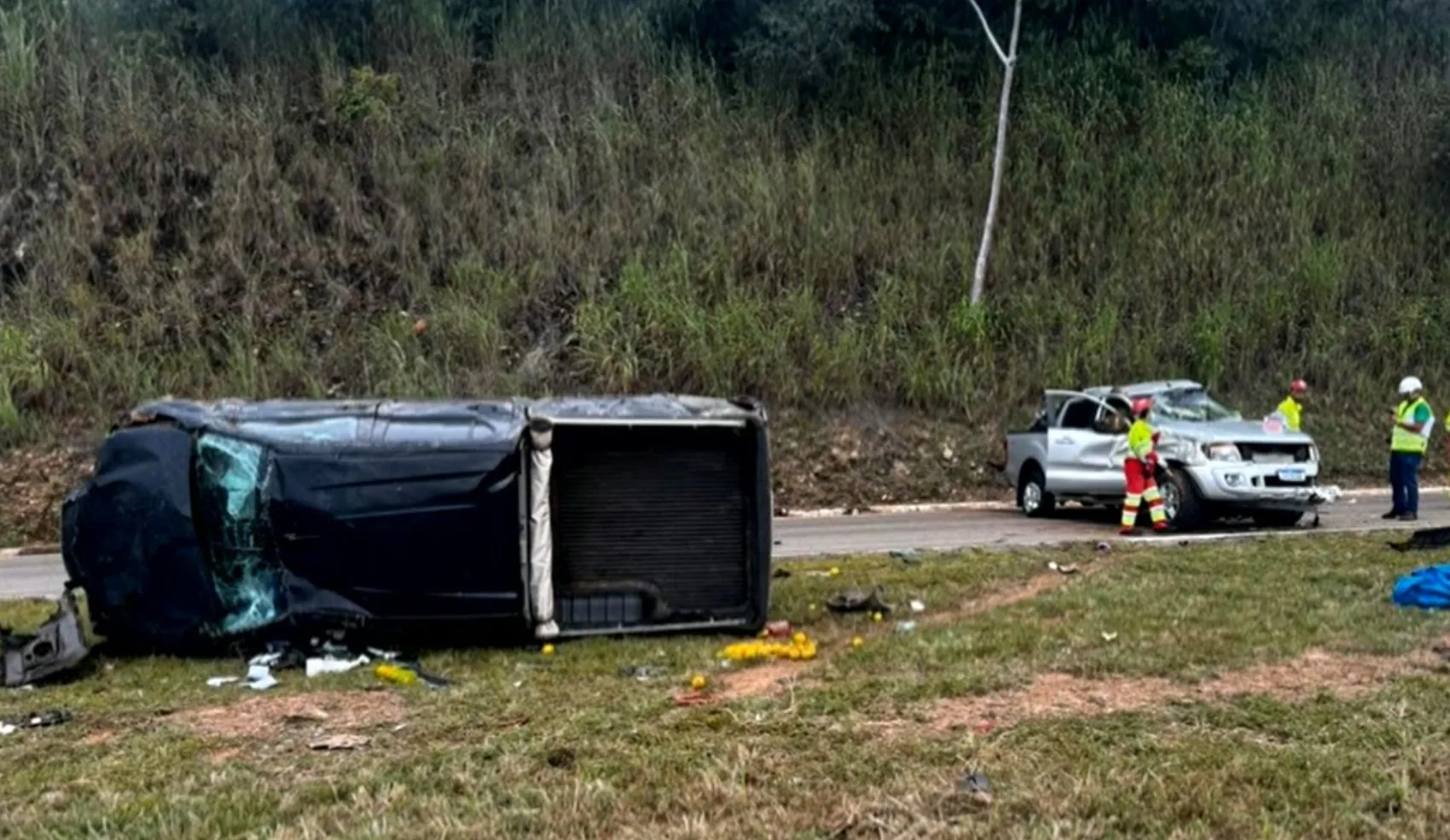 Acidente entre duas caminhonetes causa morte e deixa feridos | G1