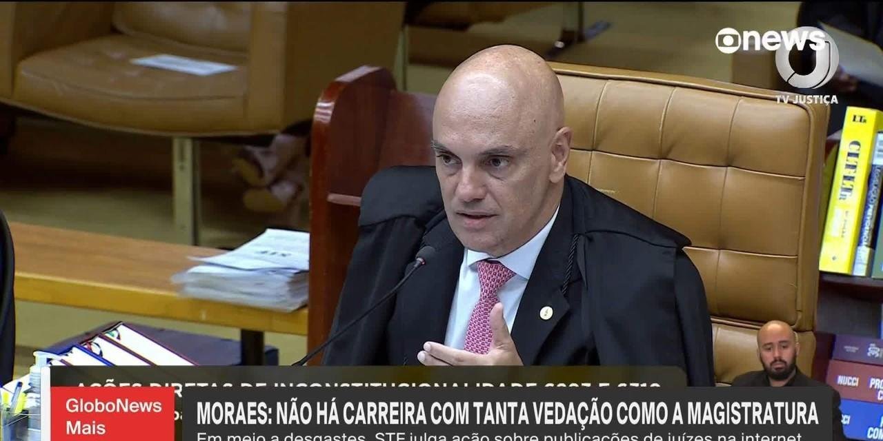 STF: Toffoli e Moraes defendem limites a juízes nas redes sociais | G1