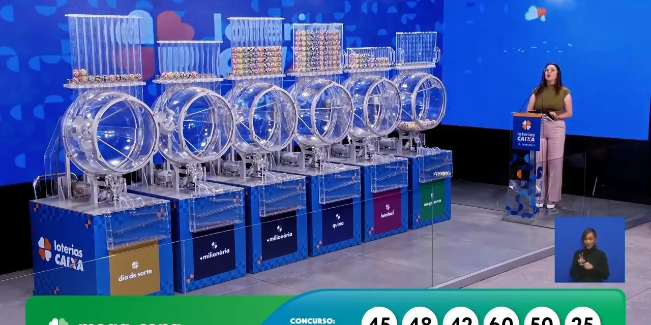 Mega-Sena: ninguém acerta as seis dezenas, e prêmio acumula em R$ 52 milhões; veja números