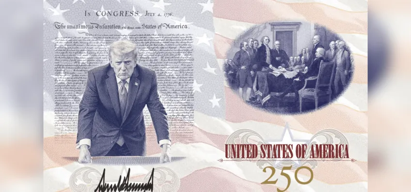 Trump divulga passaporte comemorativo dos EUA com imagem dele