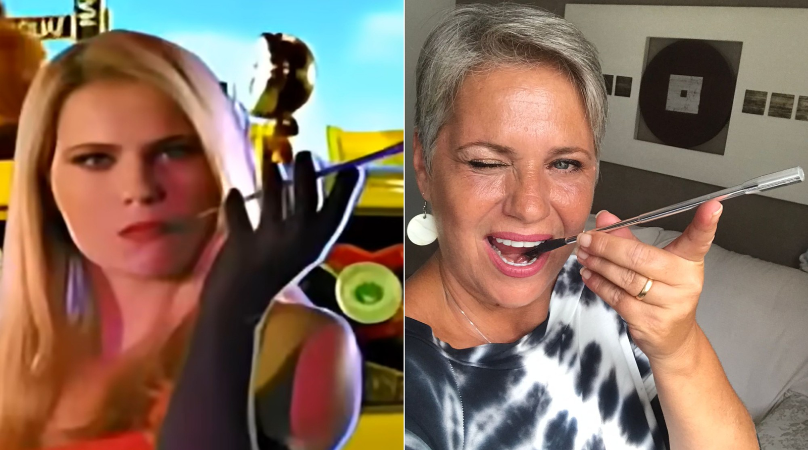 Musa de clipe do Mamonas Assassinas relembra flerte de 1 ano com baixista por telefone: 'Paixão platônica'