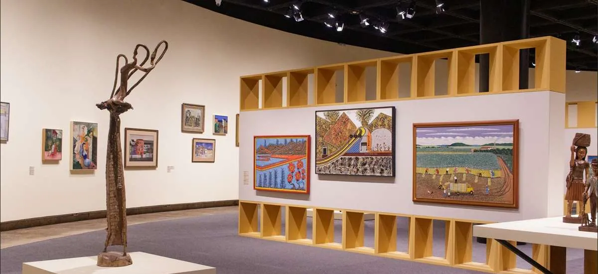 Exposição "Arte da Nossa Gente" segue até 12 de outubro