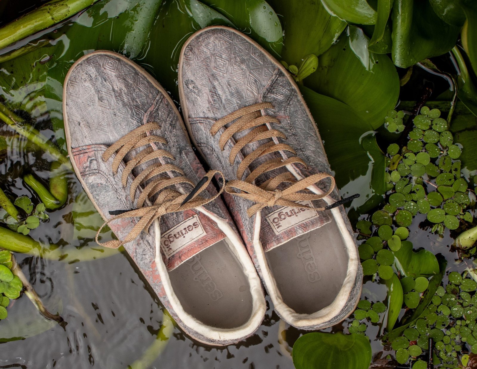 Látex e caroço de açaí viram matéria-prima para sapatos da Amazônia | G1