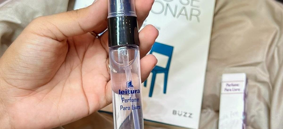 Cheiro de livro novo vira perfume e chega às livrarias brasileiras