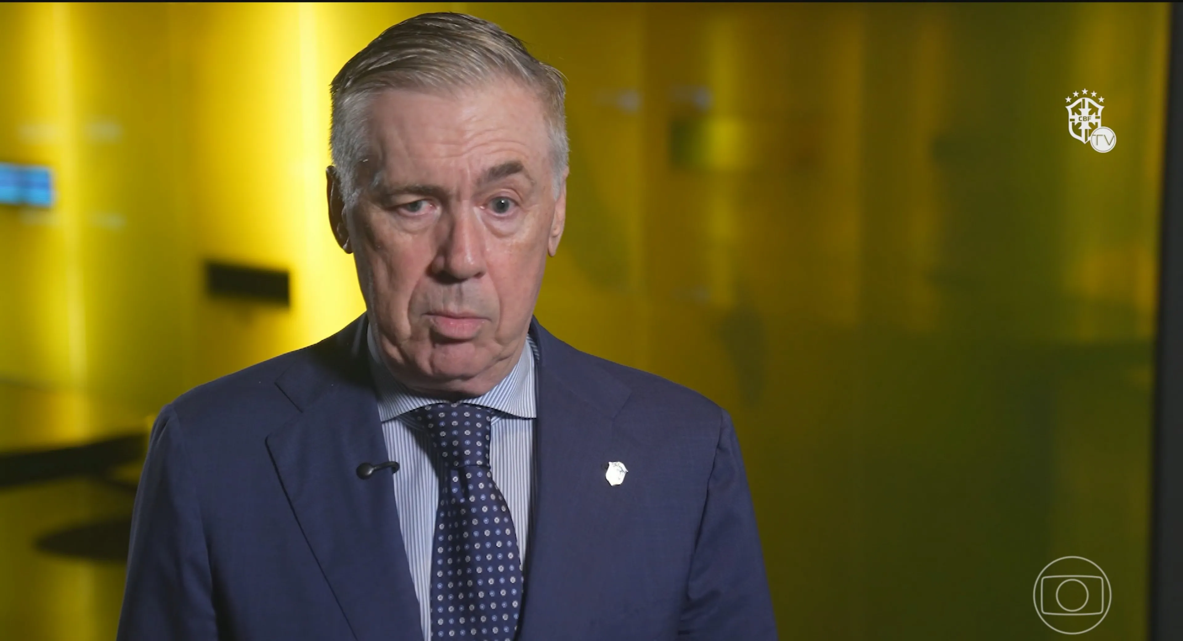 CBF renova com o técnico Carlo Ancelotti até a Copa de 2030