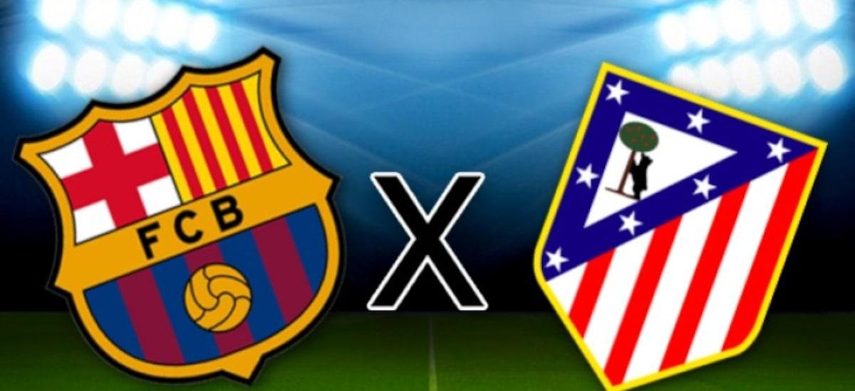 Barcelona x Atlético de Madrid pela Copa do Rei: onde assistir ao vivo, horário e escalação