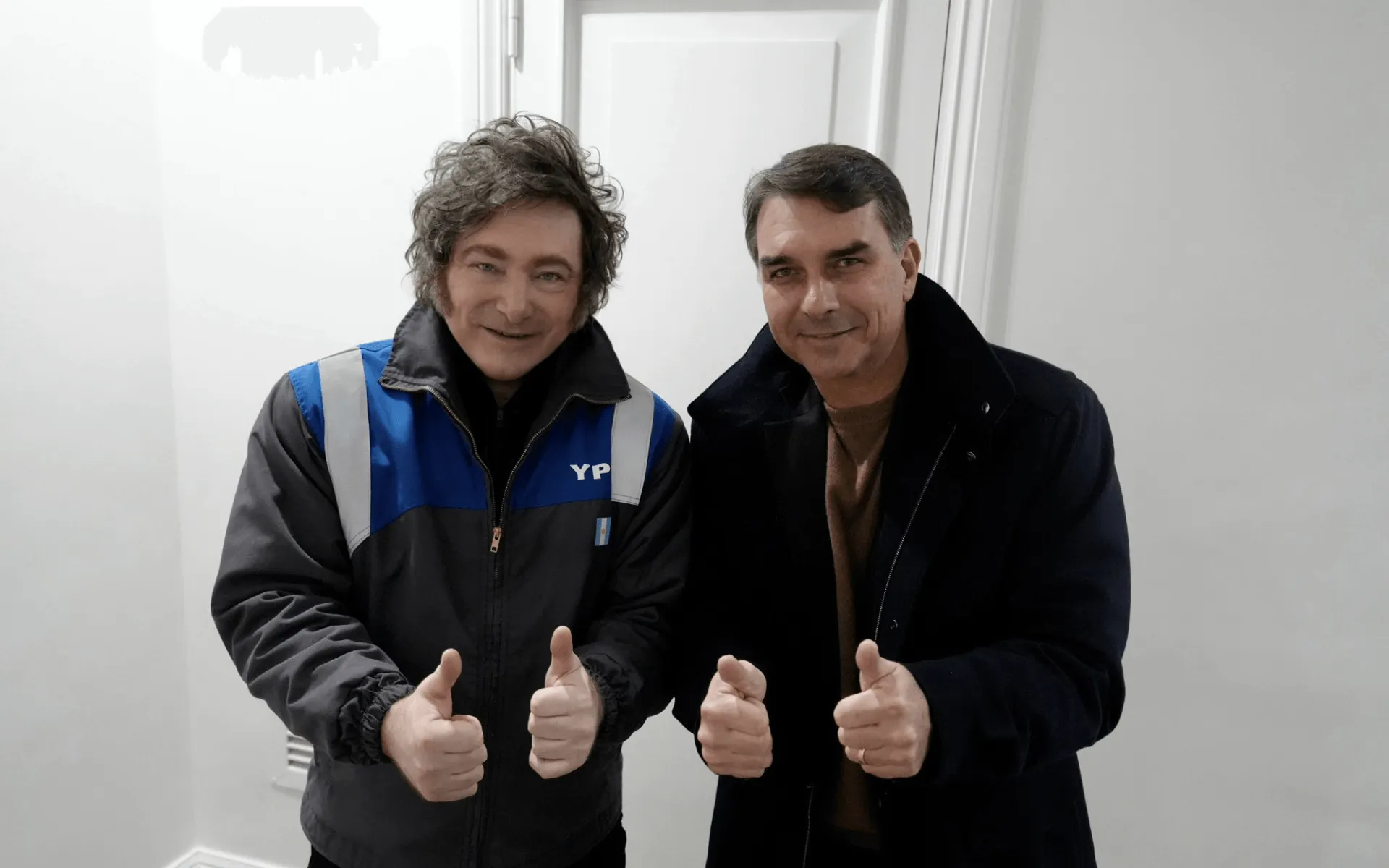 Milei diz que virá ao Brasil apoiar Flávio Bolsonaro em convenção do PL