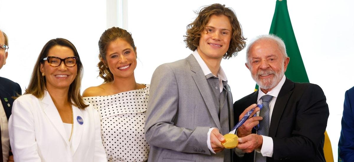 Lula recebe Lucas Braathen e diz: ‘Você é mais brasileiro que muita gente que mora aqui’