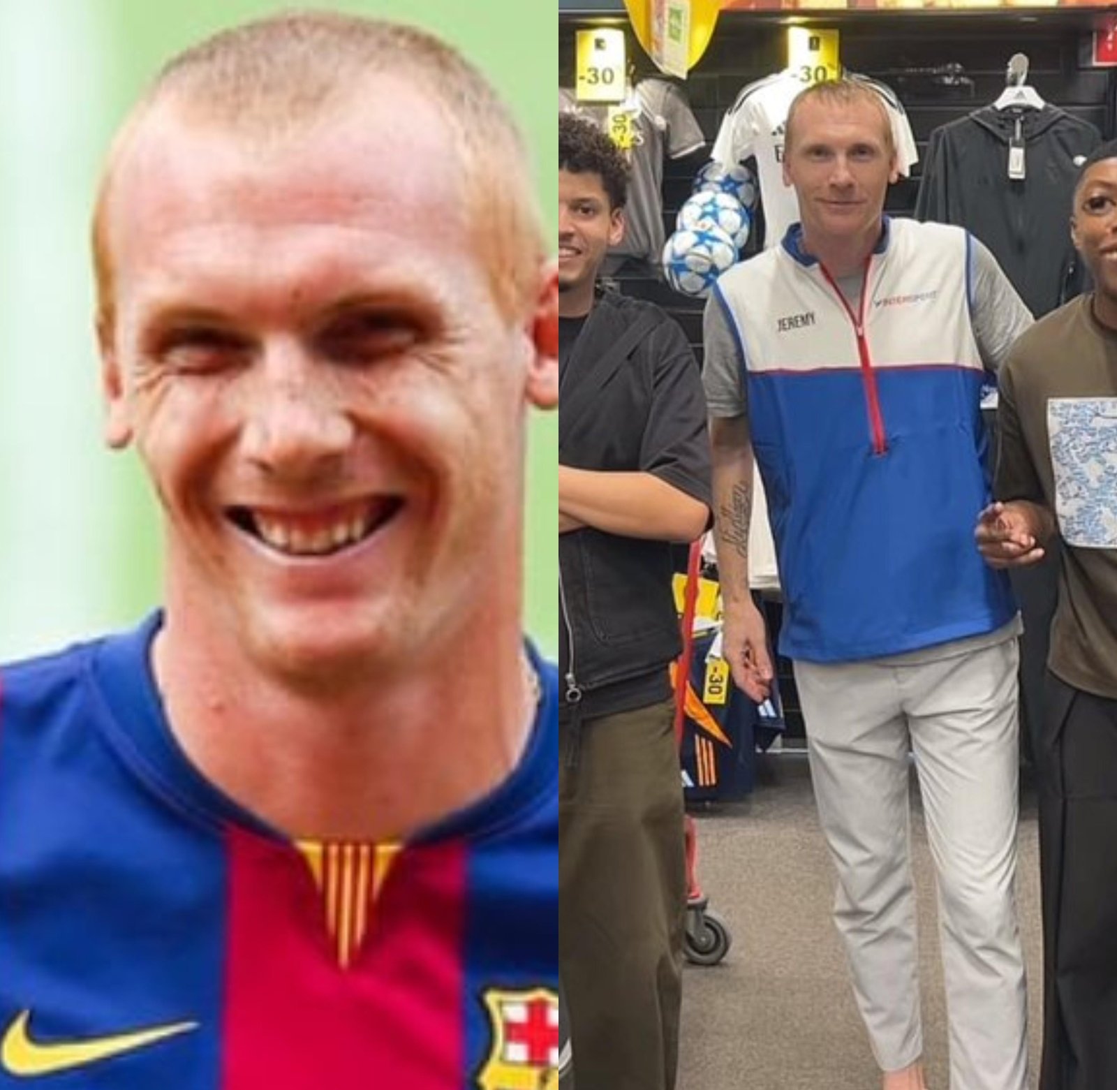 Multicampeão com o Barça, Jérémy Mathieu trabalha em loja esportiva após depressão durante aposentadoria: 'Não vou fazer isso para sempre'