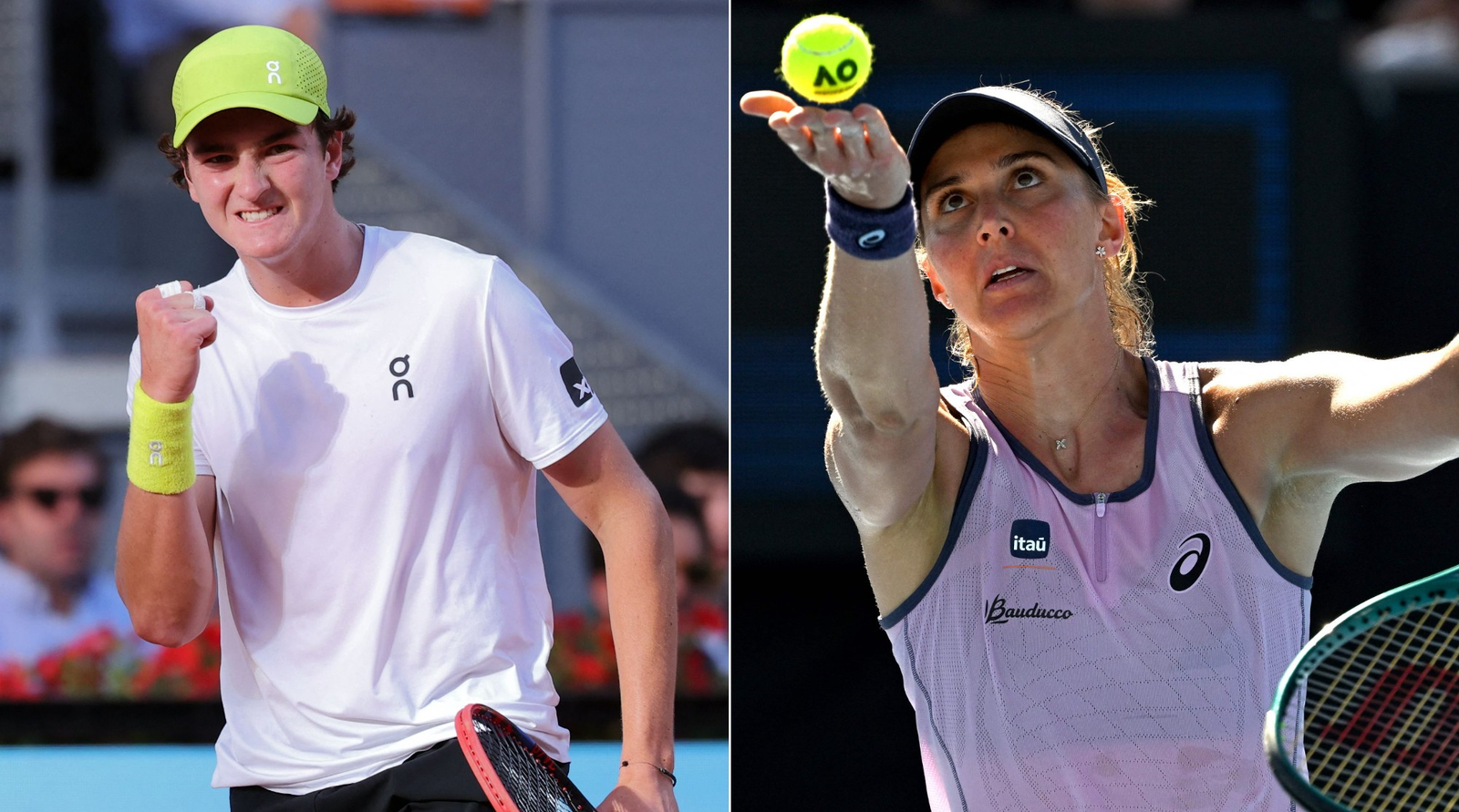 João Fonseca e Bia Haddad conhecem seus adversários em Indian Wells