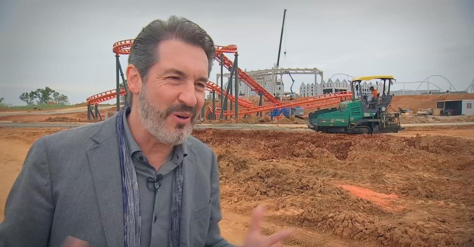 Maior parque de diversões da América Latina está surgindo em Itu | G1