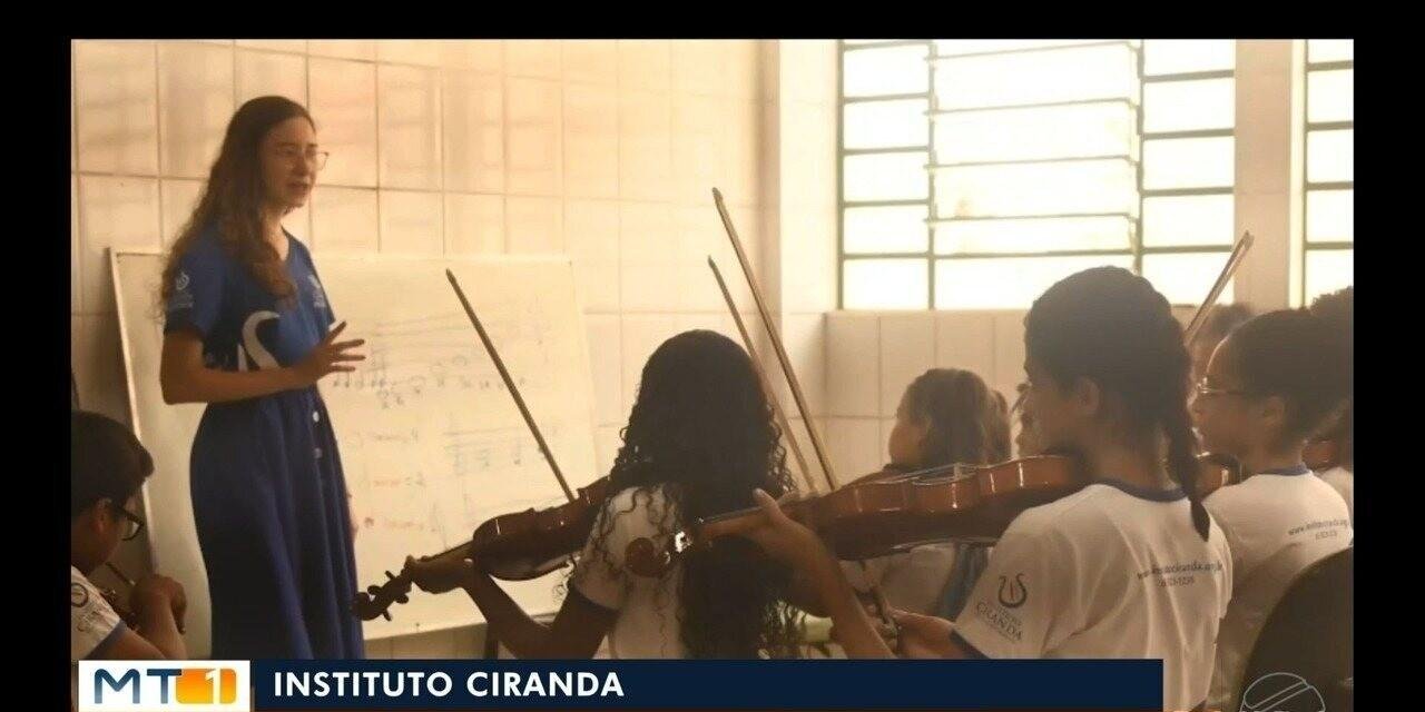 Aulas de música gratuitas para crianças e adolescentes em MT | G1
