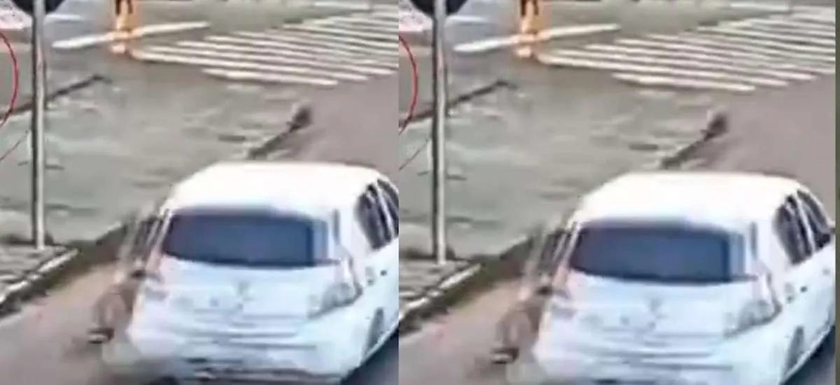 Adolescente é arrastada por carro de aplicativo no interior de SP: ‘Fiquei grudada no carro’