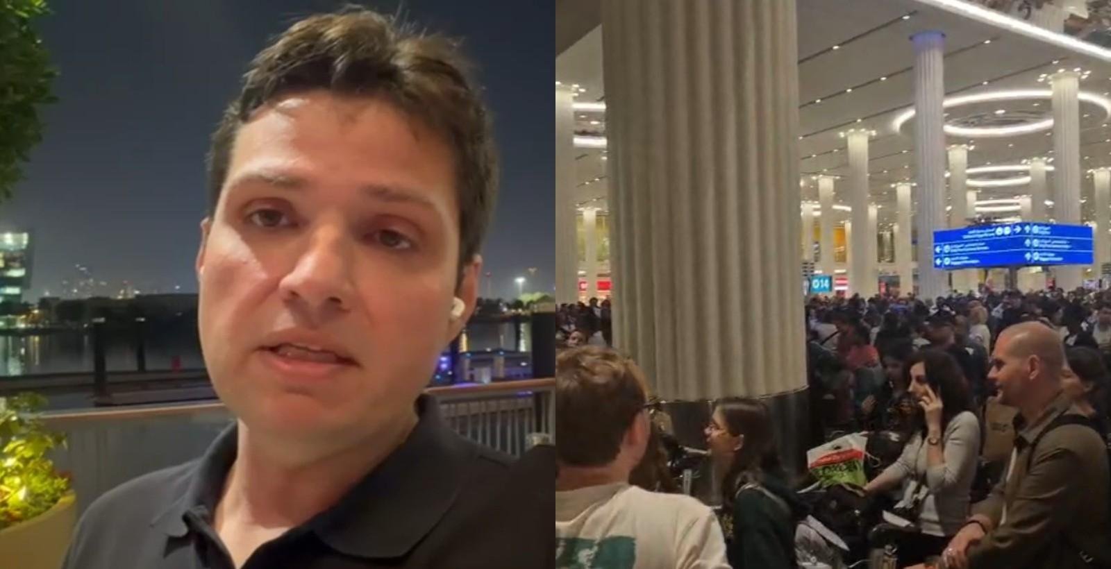 Grupo de cearenses teve voo cancelado minutos antes de sair de Dubai | G1