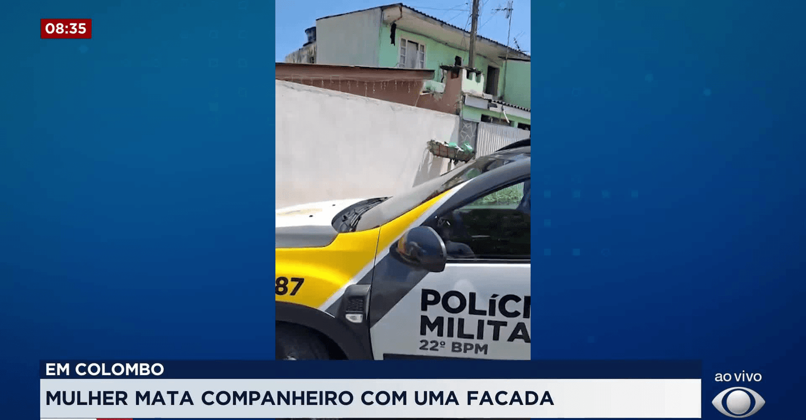 Mulher é suspeita de matar companheiro durante briga em Colombo