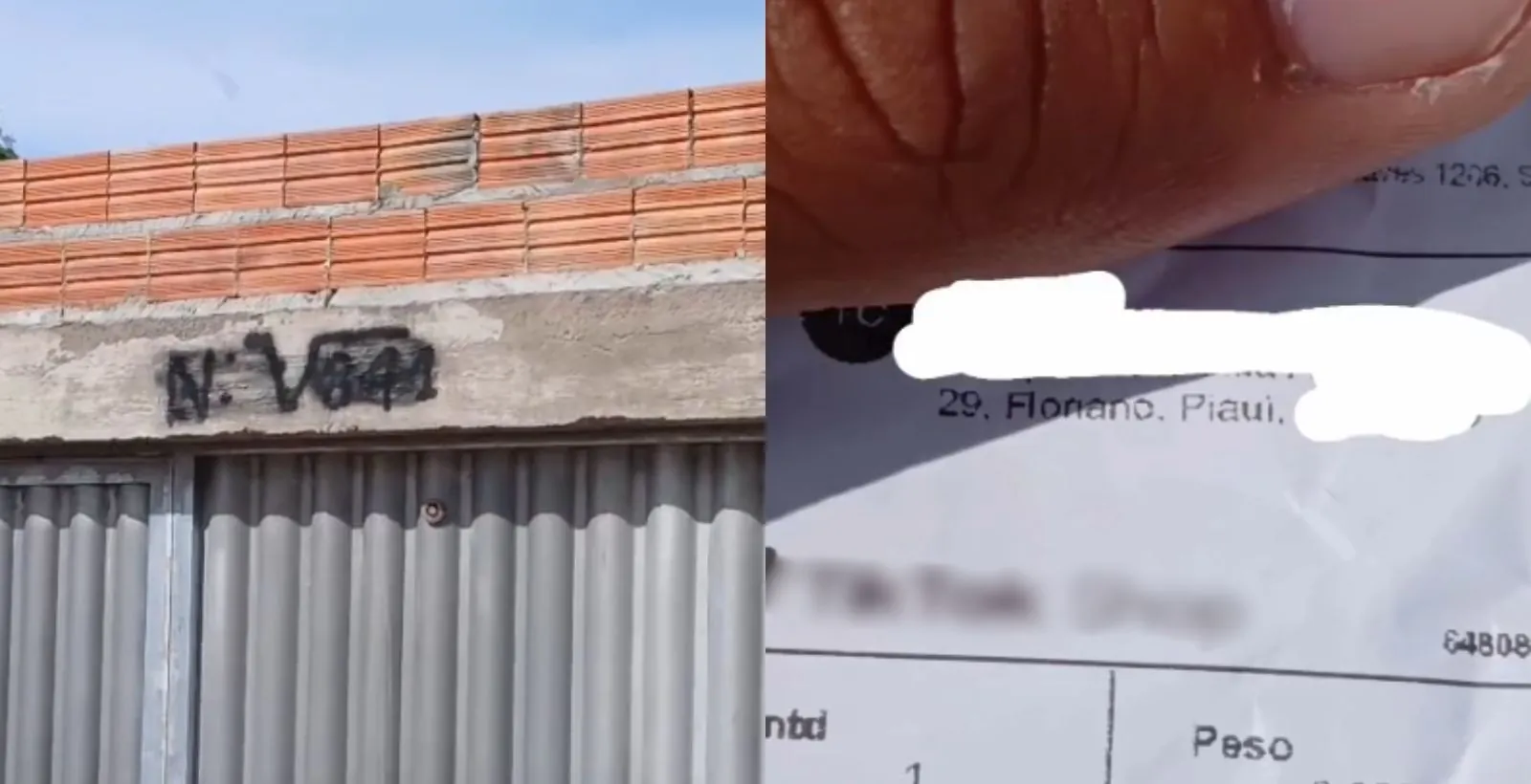 Casa com número em forma de raiz quadrada: motoboy trabalha por 12h | G1