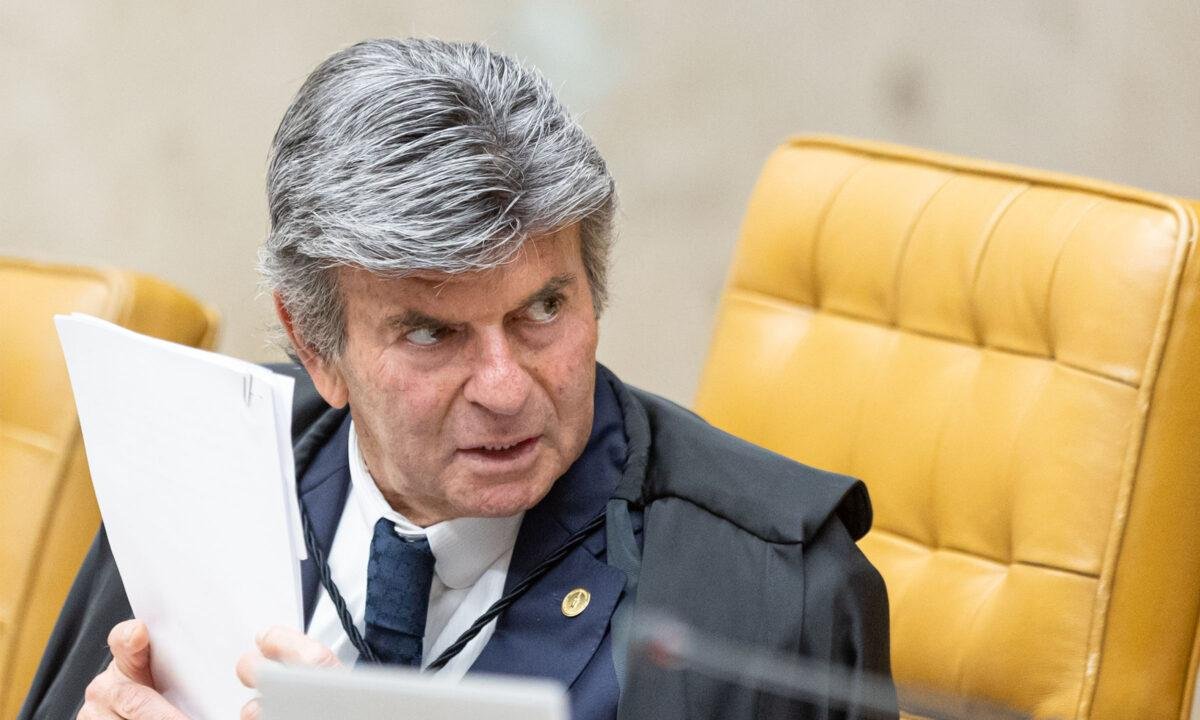 Fux participou de sessão no STF por videoconferência. Entenda