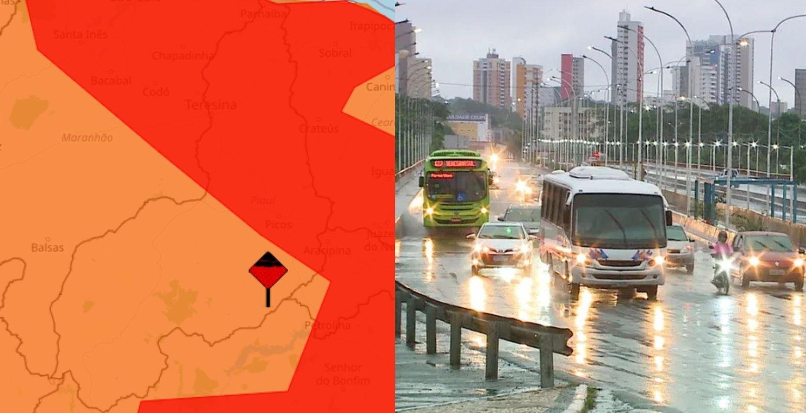 Inmet emite alerta de chuvas intensas para mais de 100 cidades no PI | G1