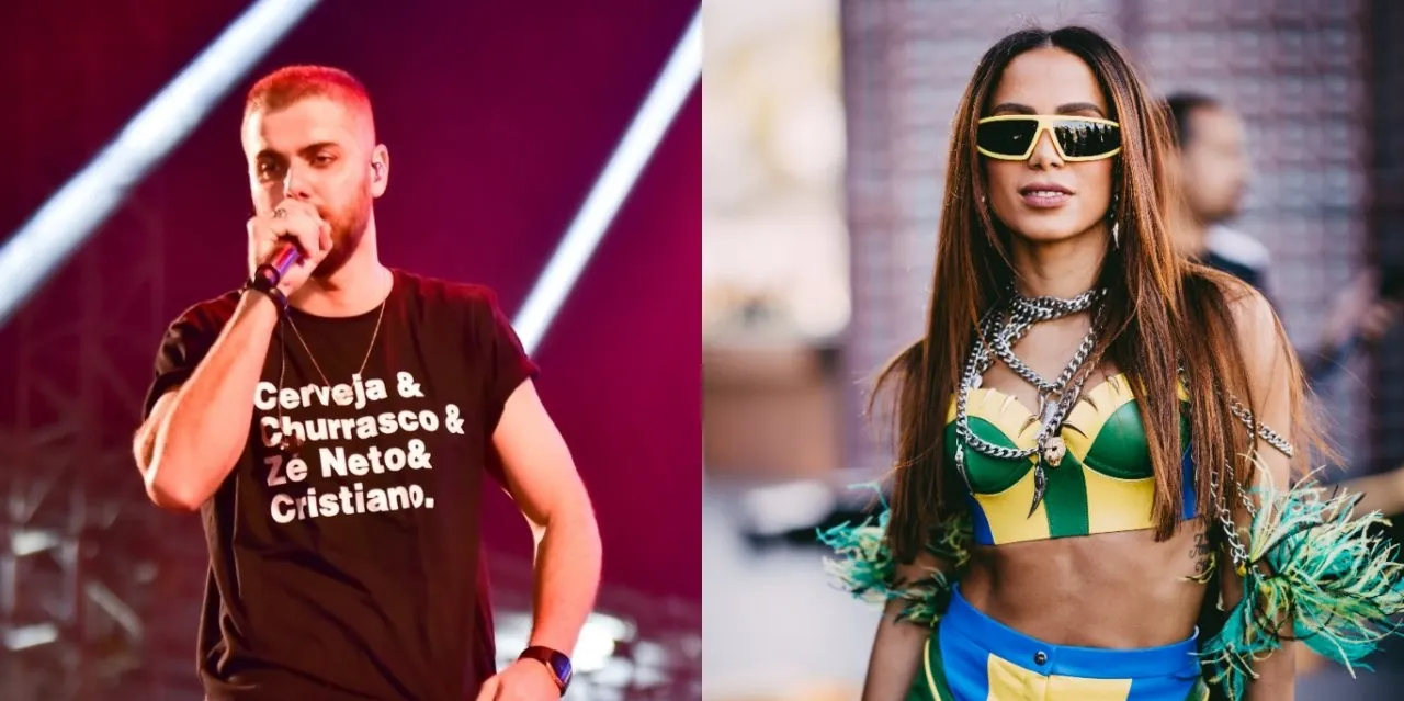 Zé Neto pede desculpas para Anitta 4 anos após fazer comentário sobre tatuagem no 'tororó'