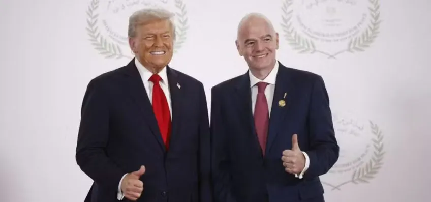 Trump entregará taça na final da Copa do Mundo, diz Infantino