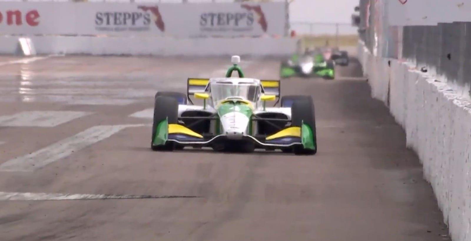 Caio Collet é 23º em segundo treino da Indy em St. Pete; Lundgaard lidera