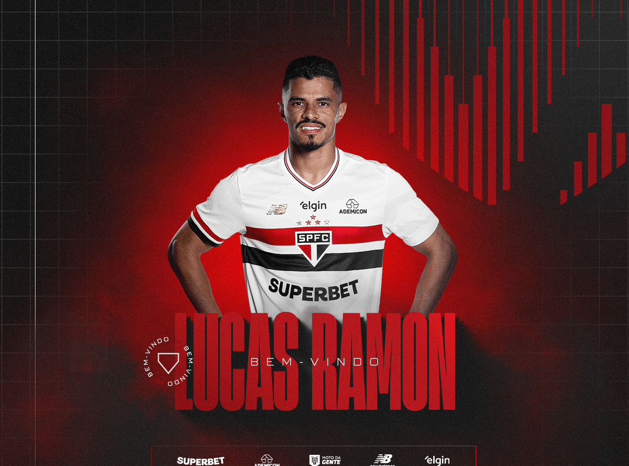 São Paulo anuncia contratação do lateral-direito Lucas Ramon; veja detalhes