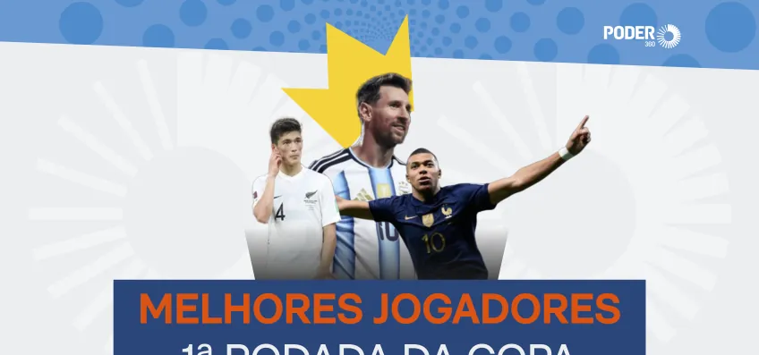 Melhores da Copa do Mundo: Messi lidera ranking da 1ª rodada