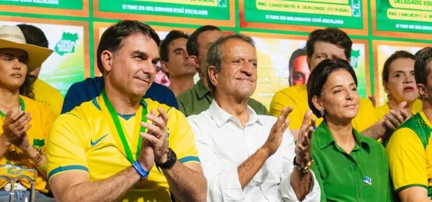 Valdemar defende Flávio e diz que Bolsonaro o escolheu