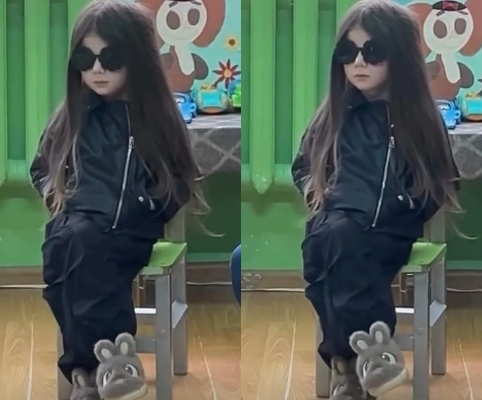 Viralizou! Menina armênia impressiona com look fashionista no primeiro dia de aula: 'Mini diva gótica'