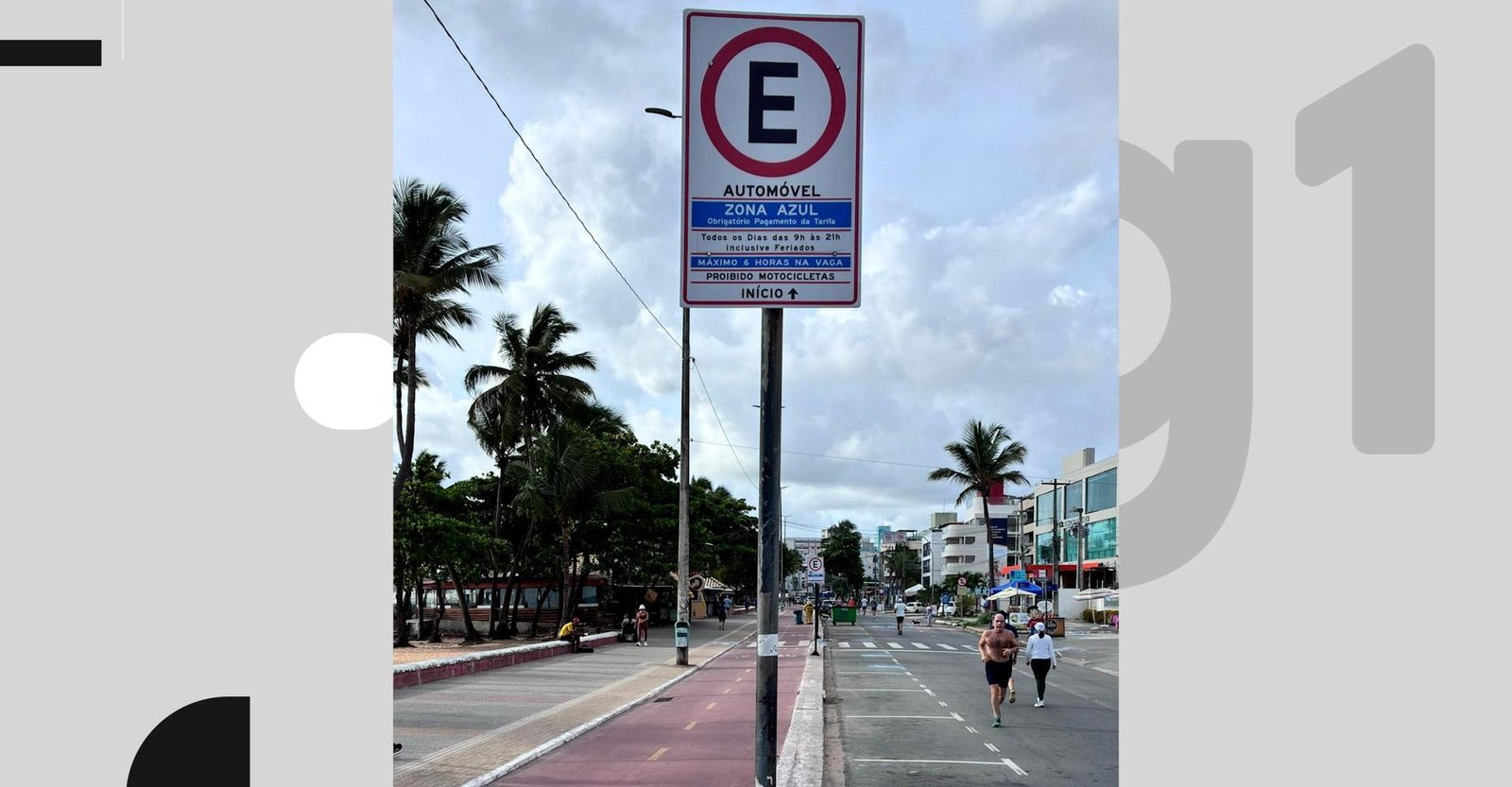 Zona Azul na orla de João Pessoa começa a valer em três avenidas a partir do sábado (28), diz Semob-JP | G1