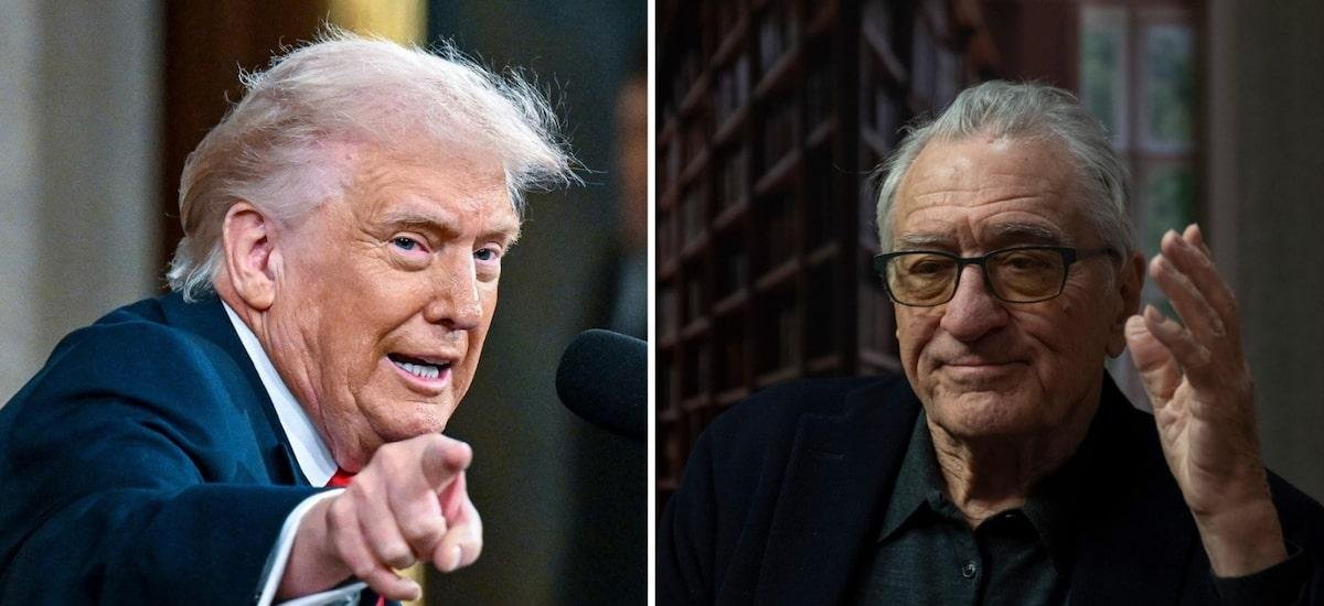 Trump rebate Robert De Niro: ‘Doente e demente’ e ‘com QI extremamente baixo’; entenda