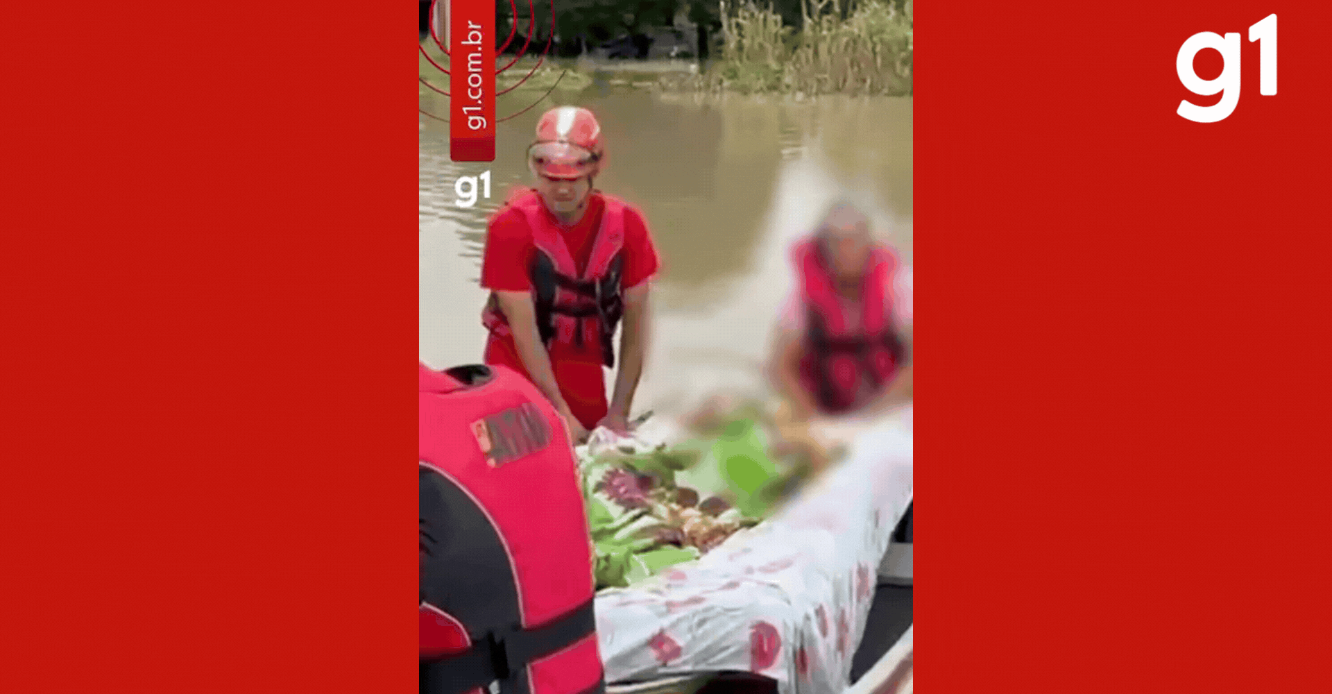 VÍDEO: mãe de 95 anos e filha são resgatadas de barco após temporal MT | G1