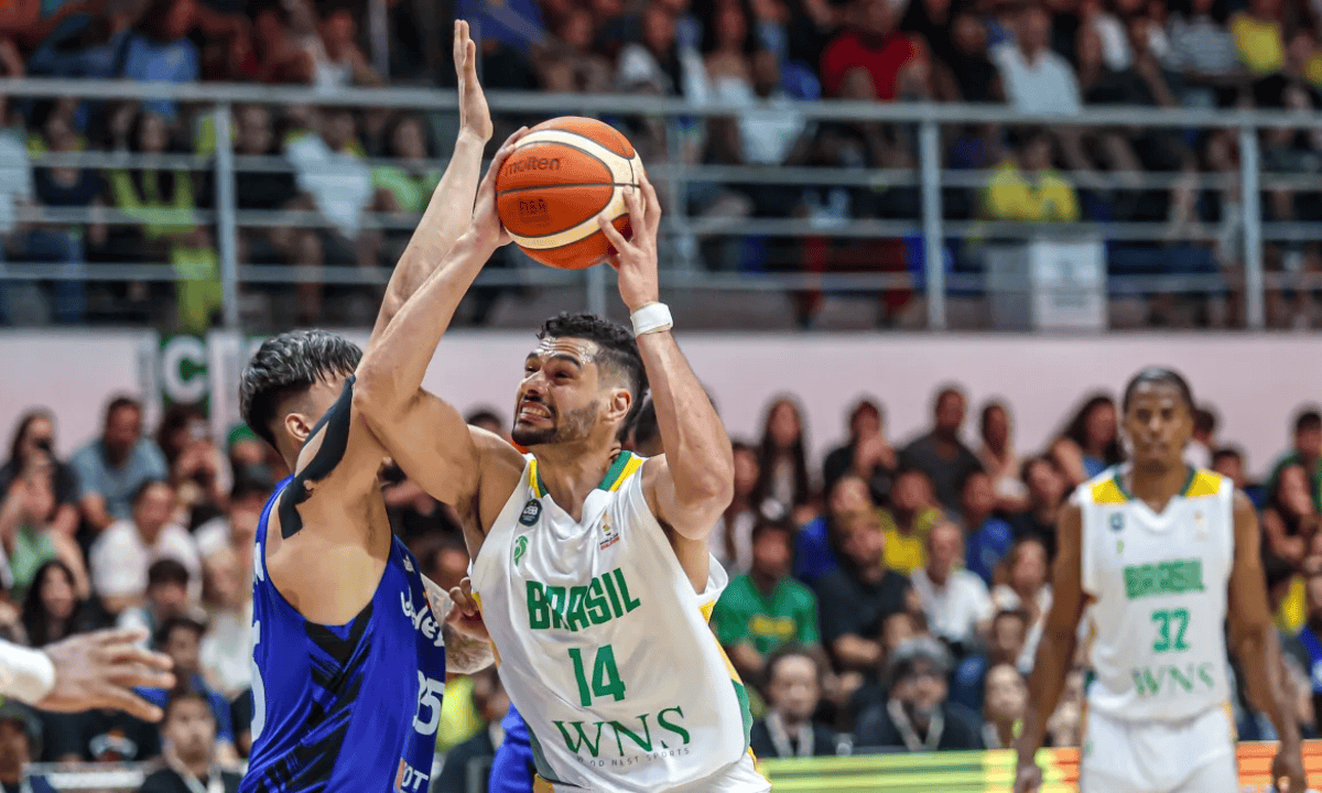 Basquete: Brasil vence Venezuela e segue invicto nas eliminatórias